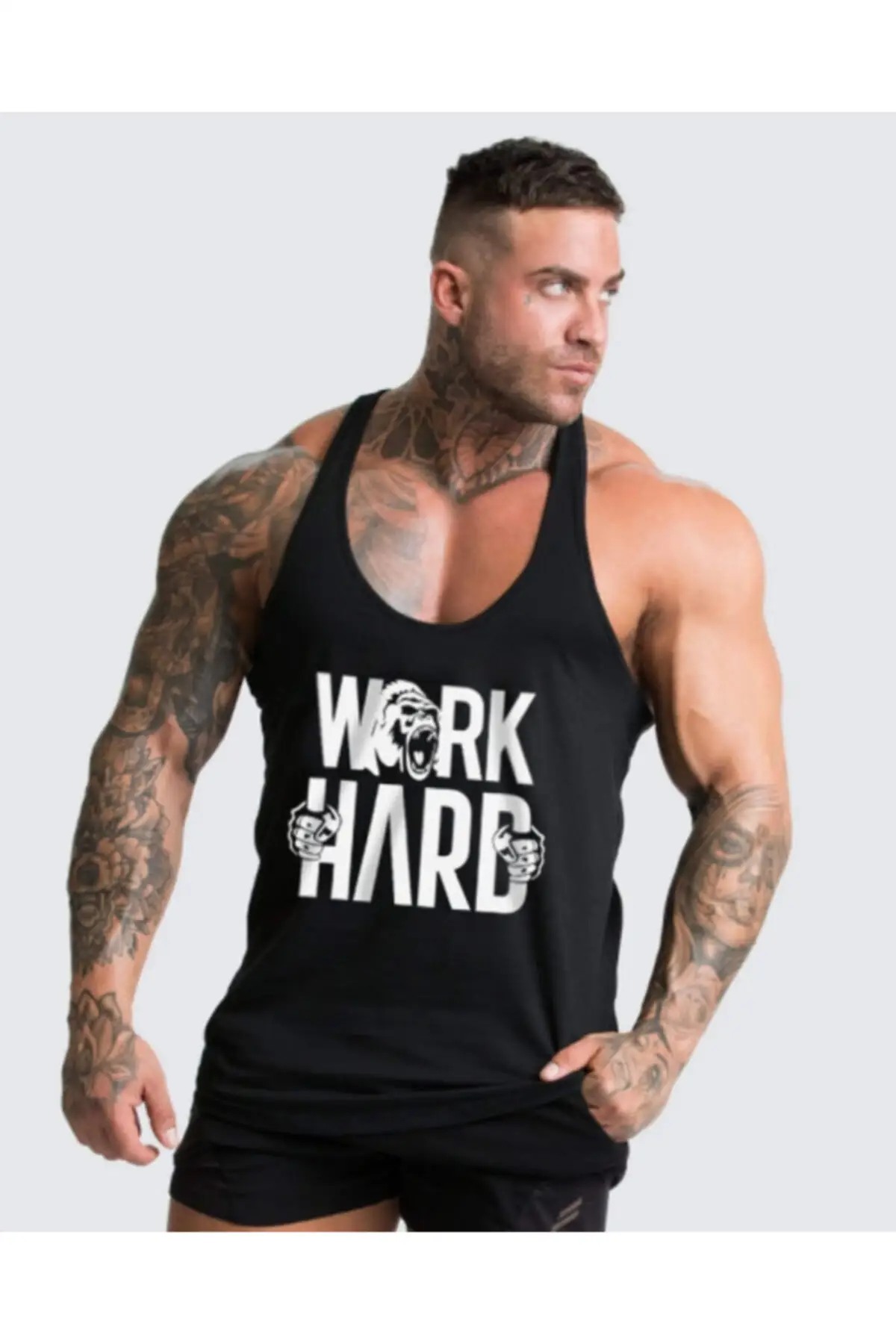 Sleeveless Strap Black Fitness Training Vest Tank Top vest Sports Gym Training Equipment Comfortable All Seasons T-Shirt