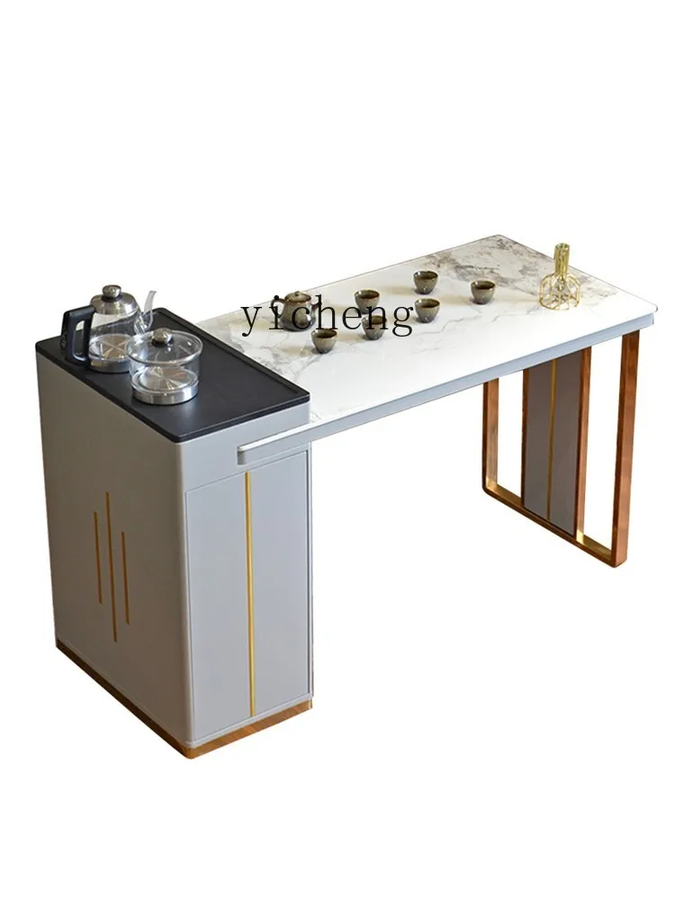 

LX Table and Stool Set for Home Use, Living Room Tea Table, Integrated and Extendable Tea Table