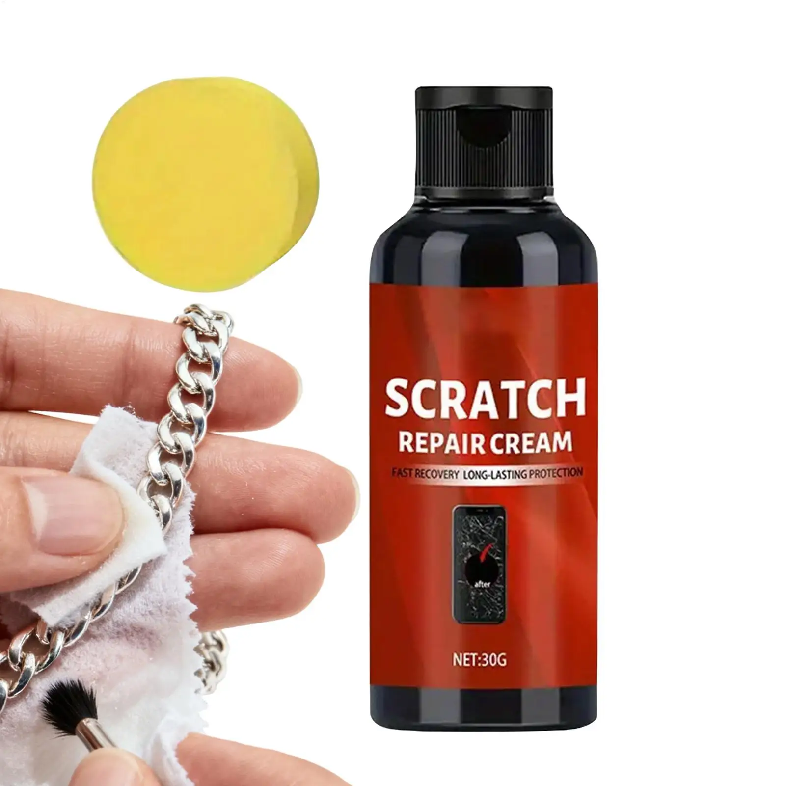 Quick Fix Wear Remover Mobile Phone Screen Scratch Repair Cream Screen Tear Repair clean Kit For Cellphone Watch Sunglasses