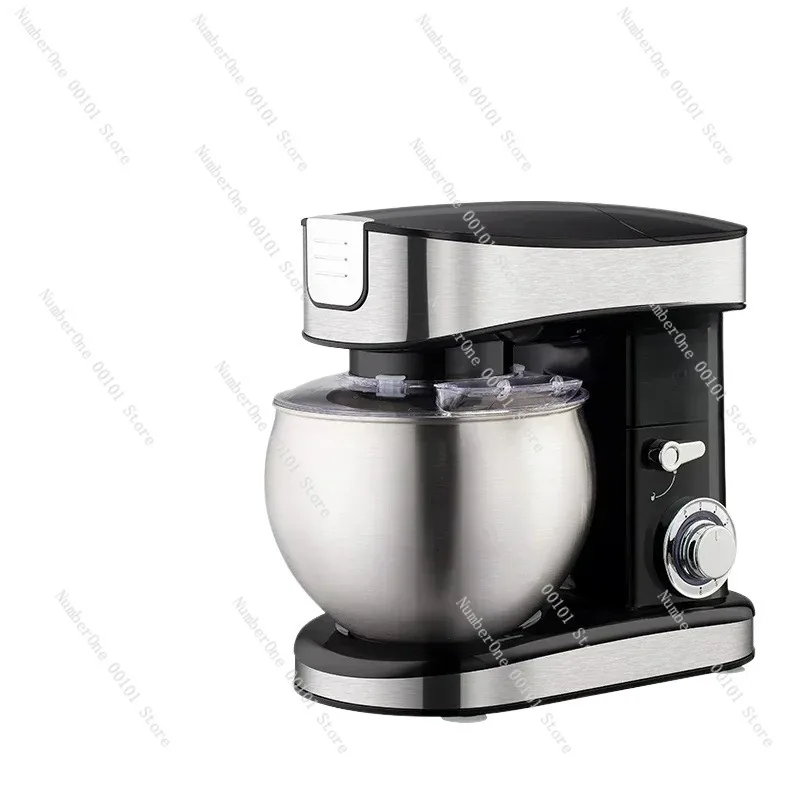 220V Chef machine household small multi-function dough mixer whip cream stirring milk cover commercial automatic kneading dough