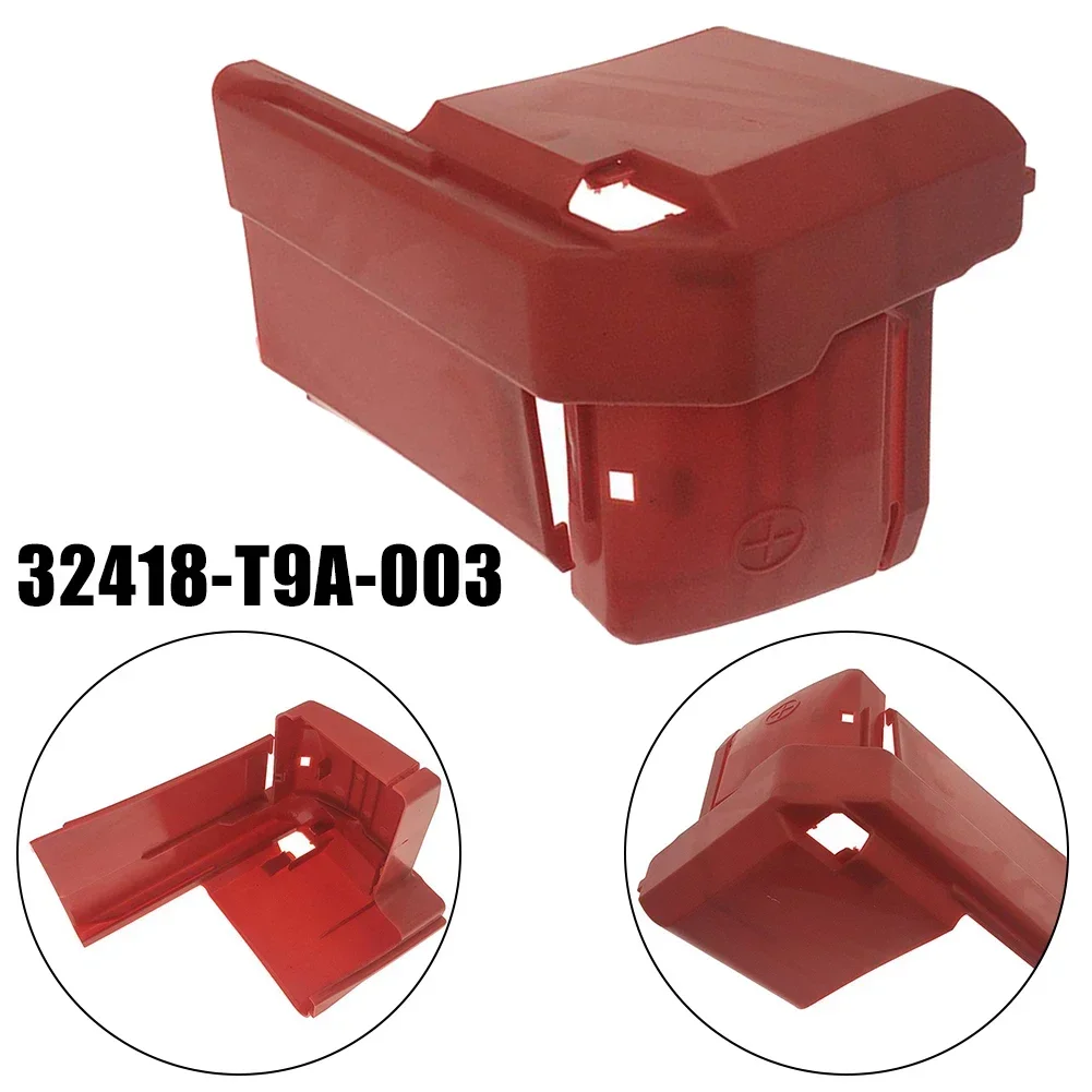 Car Battery Terminal Cover ABS PostiveTerminal Guard Replacement For Honda Fit 15-20 32418-T9A-003 Electrical Equipment