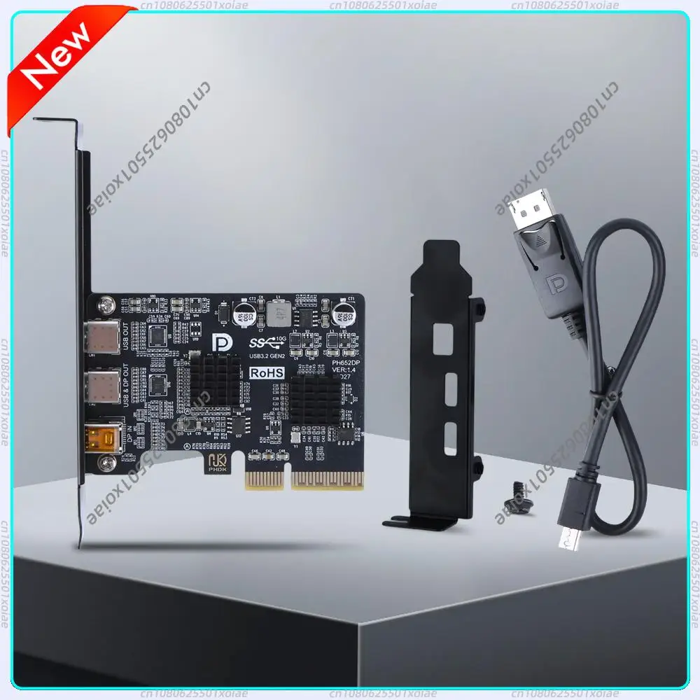 

PCI-E 4X с поддержкой двух портов USB 3.1 Type-C 10 Гбит/с