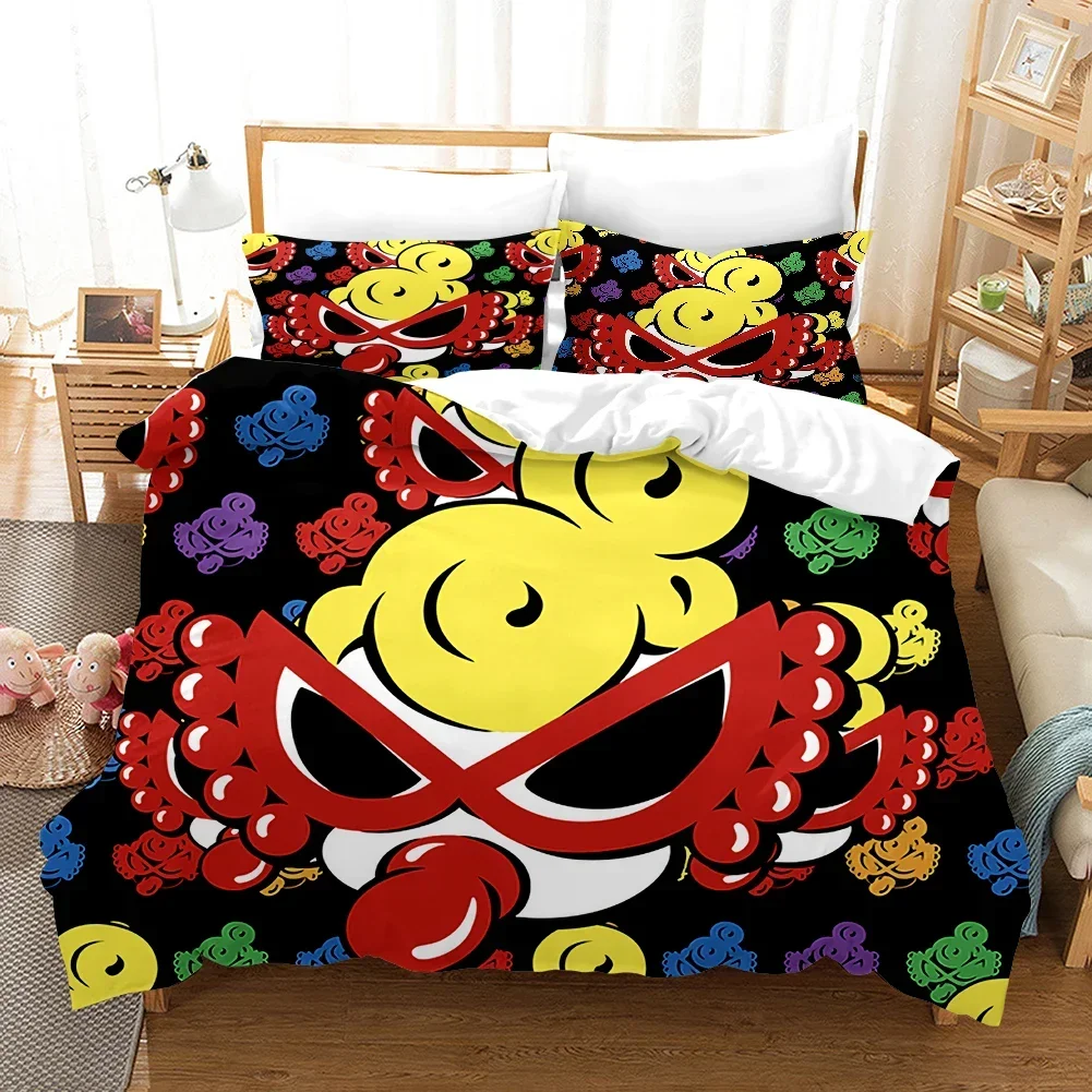 3D Hysteric-Mini Bedding Set Single Twin Double Queen King Cal King Size Bed Linen Set