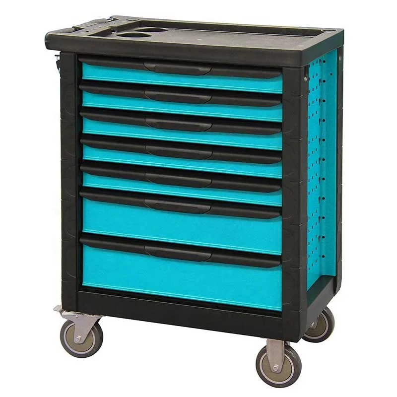 

24-дюймовый стальной инструментальный ящик-тележка из стали SPCC с 4 выдвижными ящиками, сверхпрочный органайзер для гаража, запираемый контейнер для хранения, для авторемонта