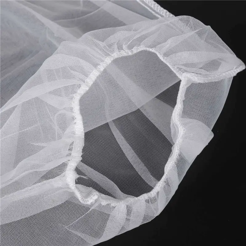 ABAH-60 Pack Strainer Bag, 5 Gallon Paint Strainer With Elastic Top Opening White Fine Mesh Filters Bag For Paint Gardening