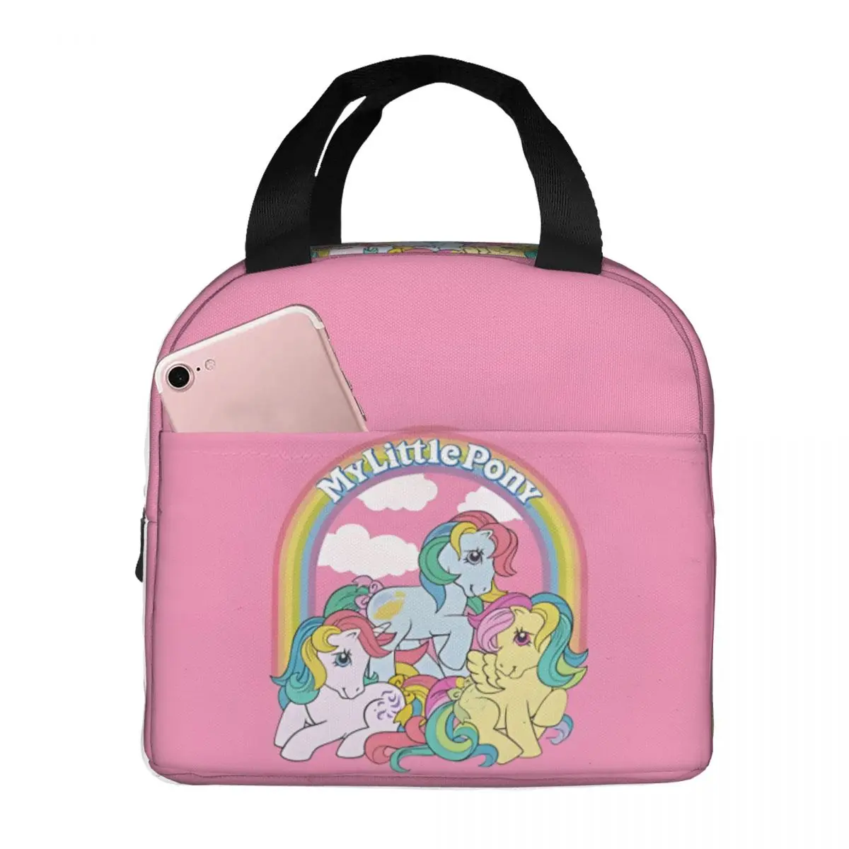 Classic Insulated Case My Little Pony Office Staff Oxford For Lunch Lunch Container Large Capacity