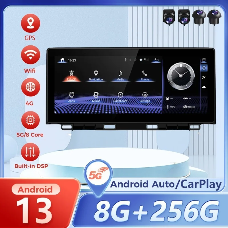 

Carplay 10.25" Android 13 For Lexus NX NX200 NX200T 300h 2014- 2021 Car Accessorie Stereo Screen Radio Navigation GPS Multimedia
