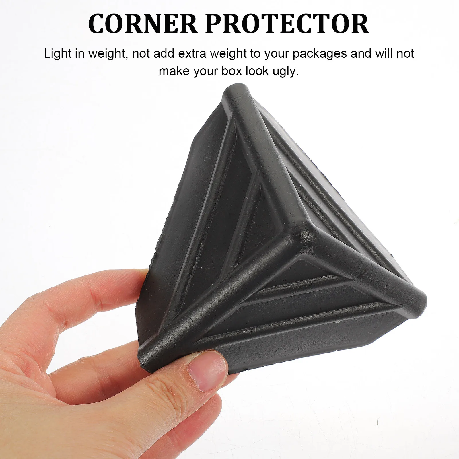 100 قطعة حماة الزوايا البلاستيك الكرتون عبوة تعبئة الحرس الأثاث حافة حماية الشحن التعبئة والتغليف حماة الزوايا البلاستيكية #4