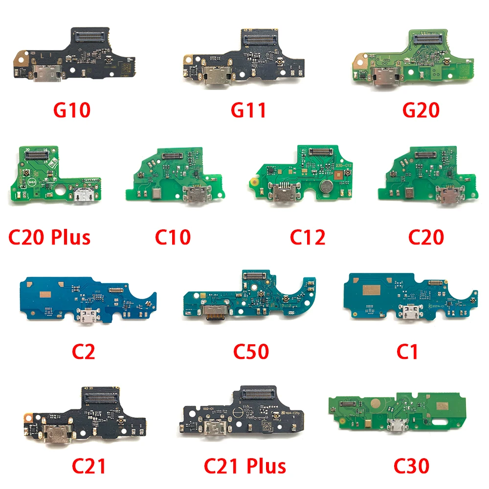 For Nokia C1 C2 C10 C12 C20 C21 Plus G11 G20 G21 G50 USB Charging Dock Port Board Flex With IC Connector Charger Port Flex Cable