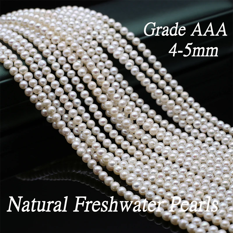 

Natural Zhuji Freshwater Cultured Pearl Beads AAA Loose Tiny Pearl Bead for Jewelry Making Diy Necklace Bracelet Accessoires