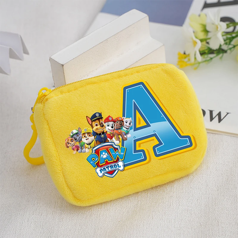 

Paws Patrols Chase Boys Girls Boys Coin Purse Cute Portable Wallet Cartoon Anime ID Card Storage Bag New Children Birthday Gifts