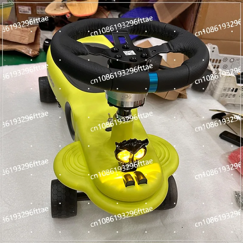 Electric twist car modified full series double drive Niuniu car Internet celebrity parent-child extended Leka yo-yo car