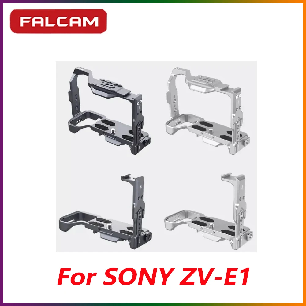 

FALCAM F22 3501/3501W Quick Release Camera Cage Kit 3503/3503W L-Plate Bracket Kit For SONY ZV-E1 Cameras