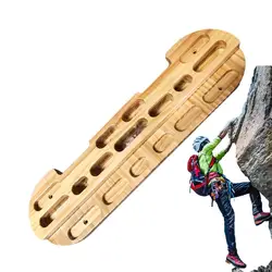Climbing Fingerboard Climbing Hangboard Grips Smooth Durable Robust Professional Handmade Hang Board For Climbing Building