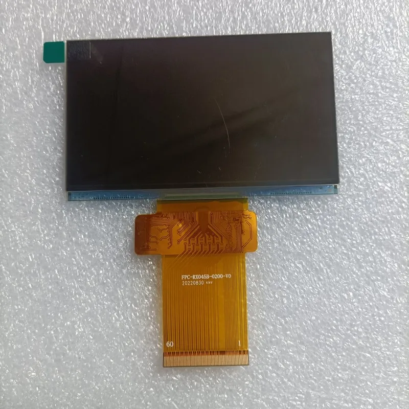 4.45inch 60Pin 44-9742809 RX045B-0500 RX045B-1200 FPC-RX045B-0200-V0 For Thundeal TD93 /  SW10 Projector Matrix Display Screen