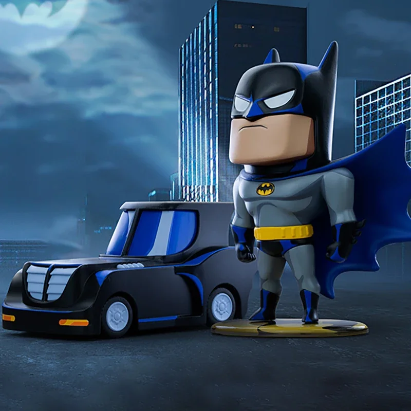 POPMART تيار مستمر باتمان 85th الذكرى سلسلة صندوق أعمى اللعب Kawaii أنيمي عمل الشكل Caixa Caja مفاجأة صندوق غامض الدمى هدية