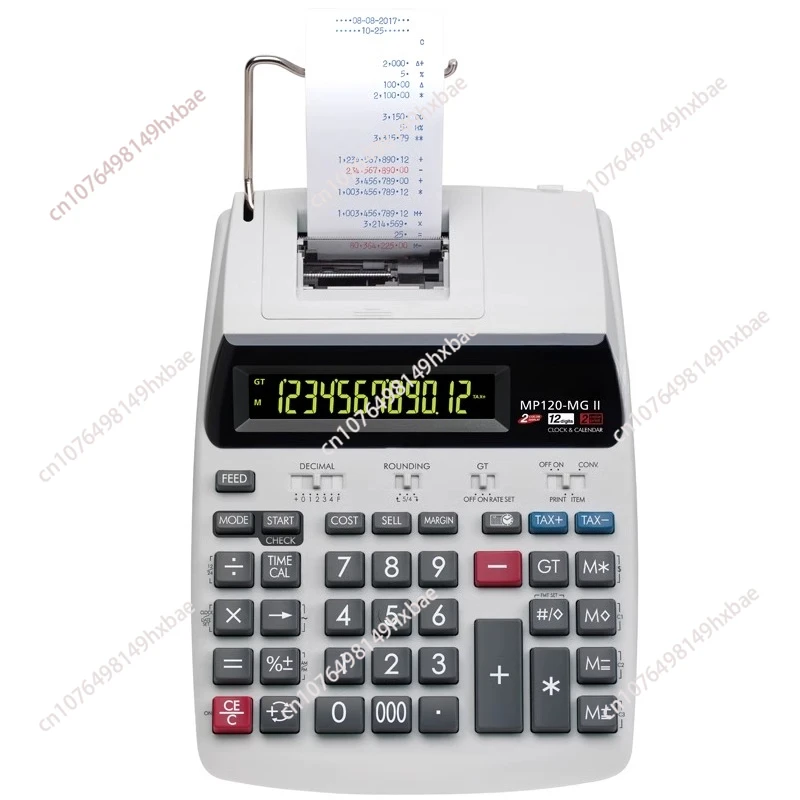 MP-120MG Business Printing Calculator Printing Calculator Two-color Printer Type view 5