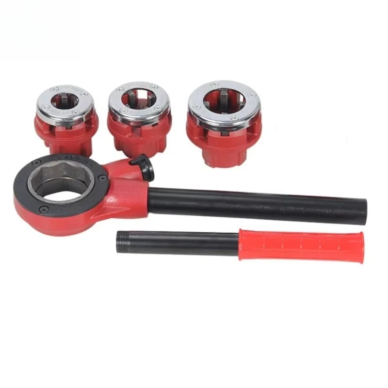 Manual Threading Machine  Small Galvanized Water Pipe Thread Opener  Iron Pipe Threading Machine Wire Twisting Machine