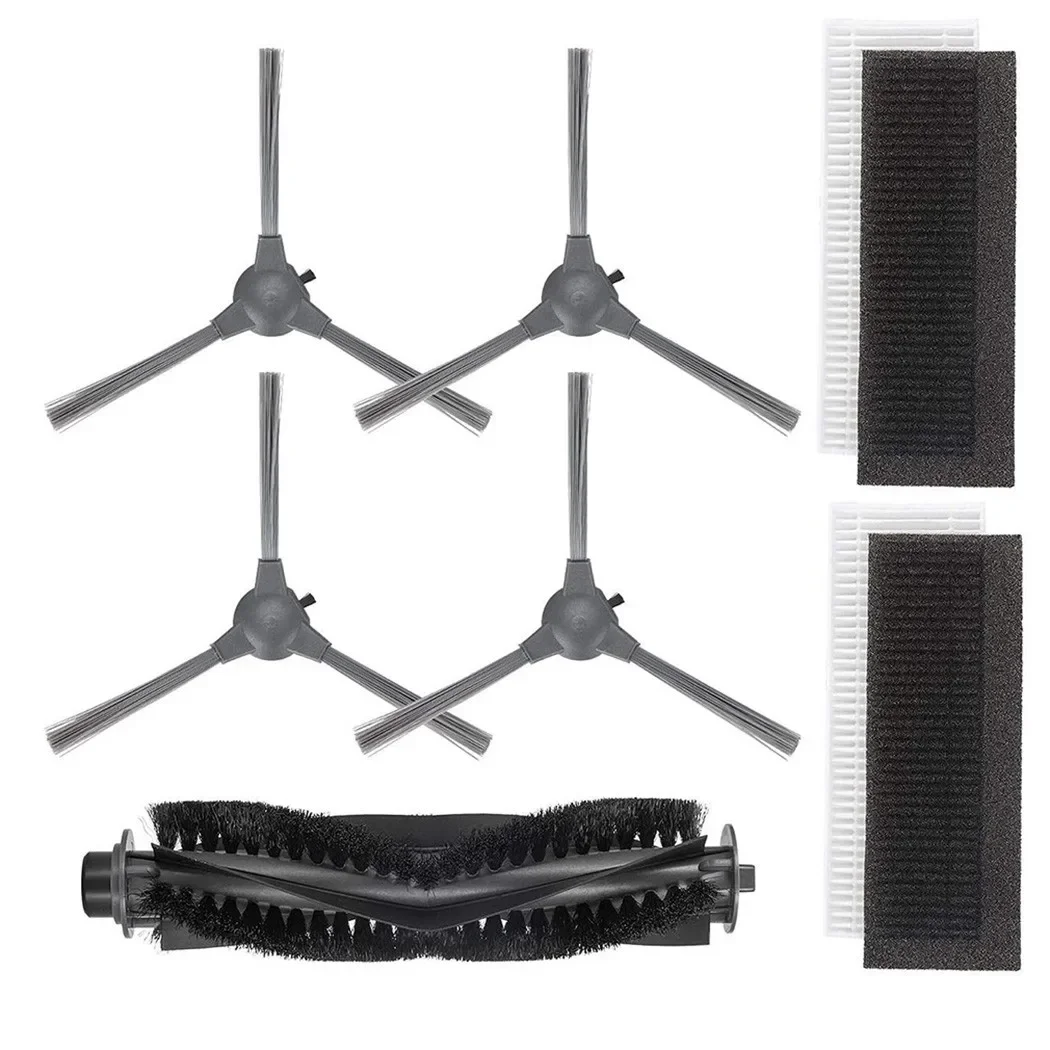 مجموعة مرشحات الفرشاة الجانبية الرئيسية لملحقات استبدال قطع غيار المكنسة الكهربائية الروبوتية BG600 BG700 BG800