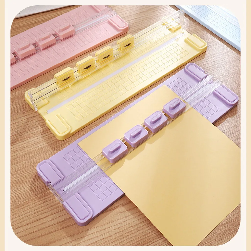 

Interchangeable Blade Trimmer Portable Diy Craft Paper Cutter 4-In-1 Paper Trimmer Labor-Saving Portable Paper Trimmer