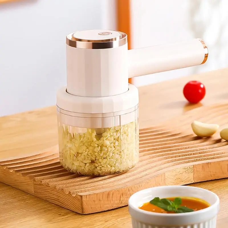 Electric Garlic Chopper Veggie Chopper Onion Chopper Garlic Grinder Masher Onion Chopper Garlic Grinder Masher Food Processor