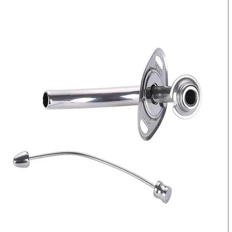 Aircut  Sleeve HKN Type Metal Trachea  Half Throat  Incision Cannula Aircut Tube Stainless Steel