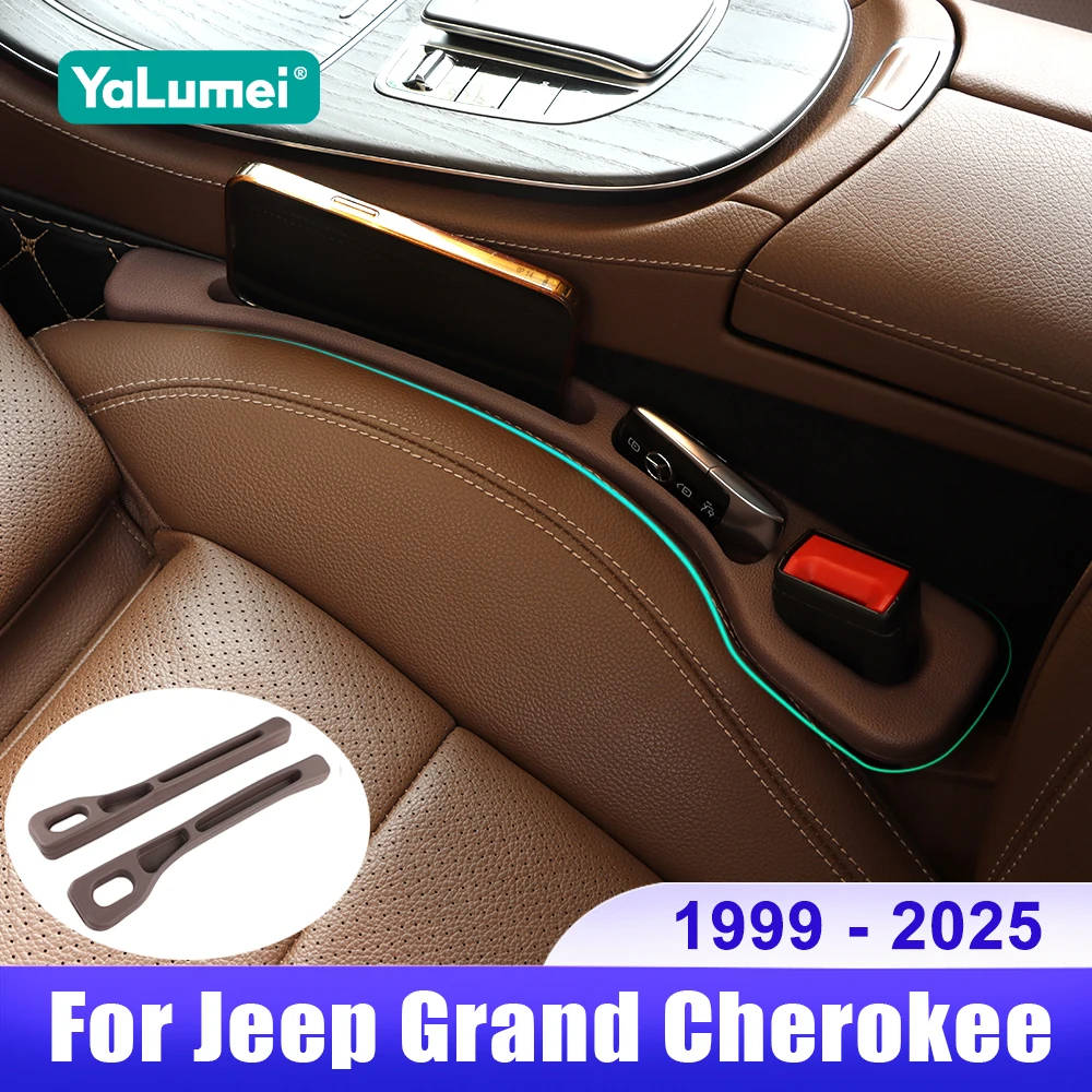 For Jeep Grand Cherokee WJ WK WK2 1999 -  2011 2012 2013 2018 2019 2020 2021 2022 2023 2024 2025 Car Seat Gap Filler Accessories