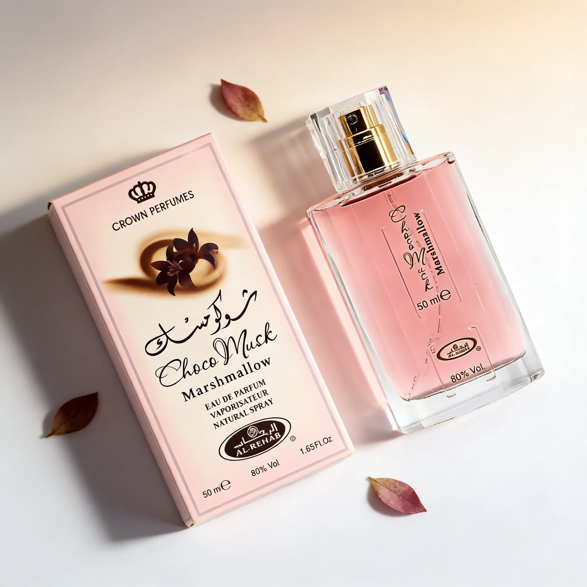 

Al Rehab Choco Musk Marshmallow Women's Eau de Parfum - Sweet Chocolate & Marshmallow Fragrance, Perfect Gift for Her