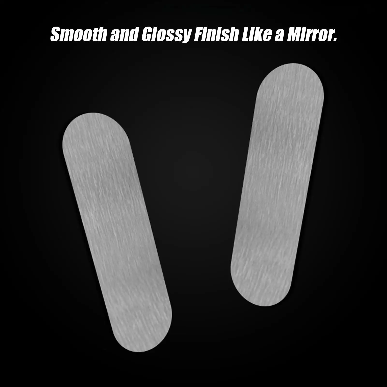 لوحة معدنية مغناطيسية للتركيب 10 قطع قابلة لإعادة الاستخدام لوحات معدنية لاصقة مغناطيسية لمكتب السيراميك ورف طاولة الحائط الزجاجي #3