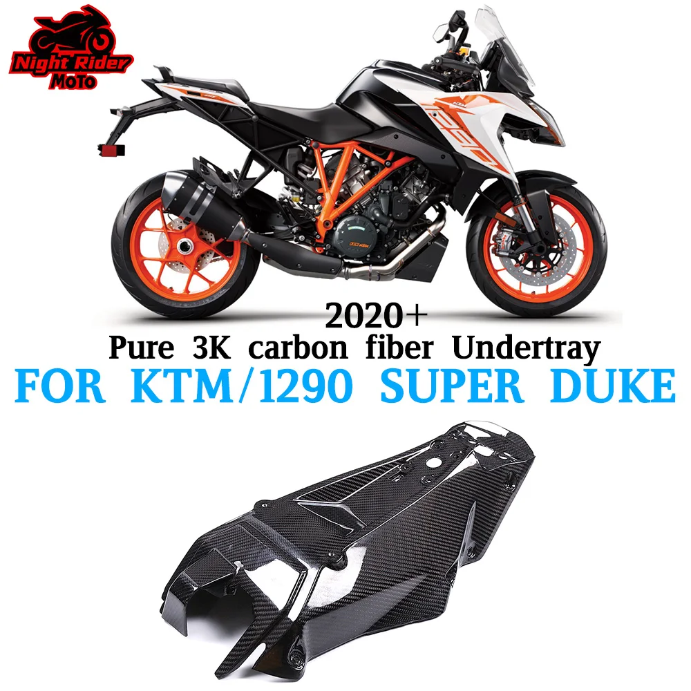 

Подходит для KTM 1290 SUPER DUKE/2020 2021 2022 2023+, сухая подставка из углеродного волокна Pure 3K, аксессуары для модификации мотоцикла