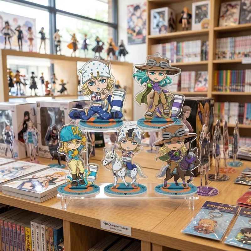 Anime Adventure Game Acrylic Stand Model Q-version Figure Cosplay Plate Holder Topper Fans Desk Decor Plate Gift Accessories