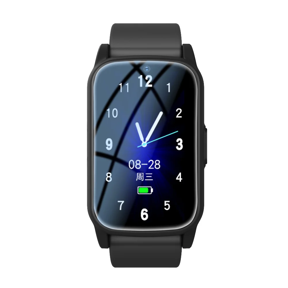 New Upgraded Version Elderly Smart Watch S5 GPS Location Fall Detection SOS Button Remote Monitor Video Call Android IP67 Square view 4