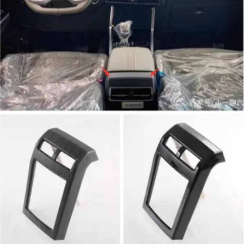 

Abaiwai 3d sticker Decal Interior For Ssangyong Torres 2022-2023 Carbon Fiber Rear Cup Frame/rear Seat Air Conditioning Outlet