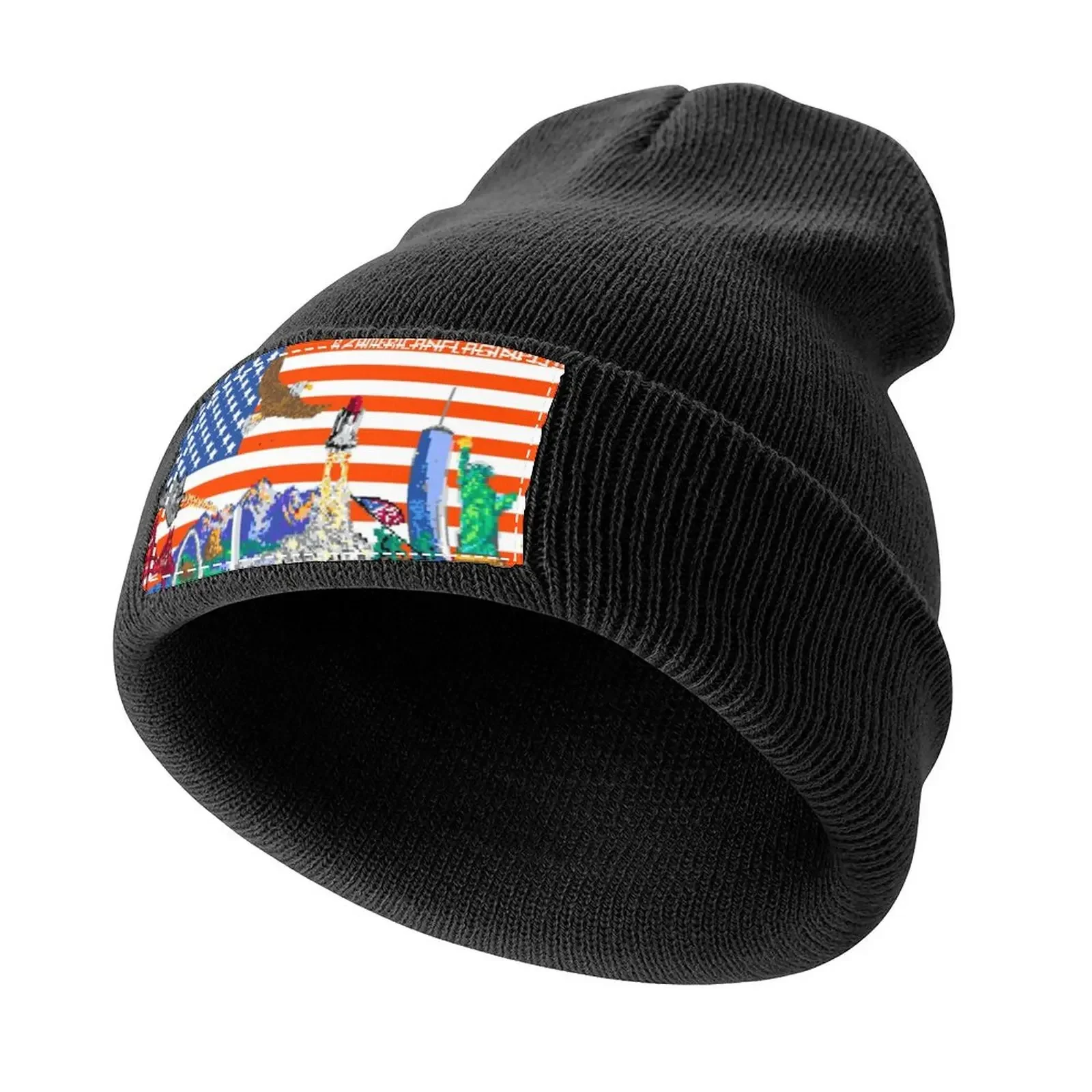 r/AmericanFlagInPlace 2022 Final Result Merch Knitted Cap Luxury Cap Sun Cap Gentleman Hat Anime Mens Hats Women's