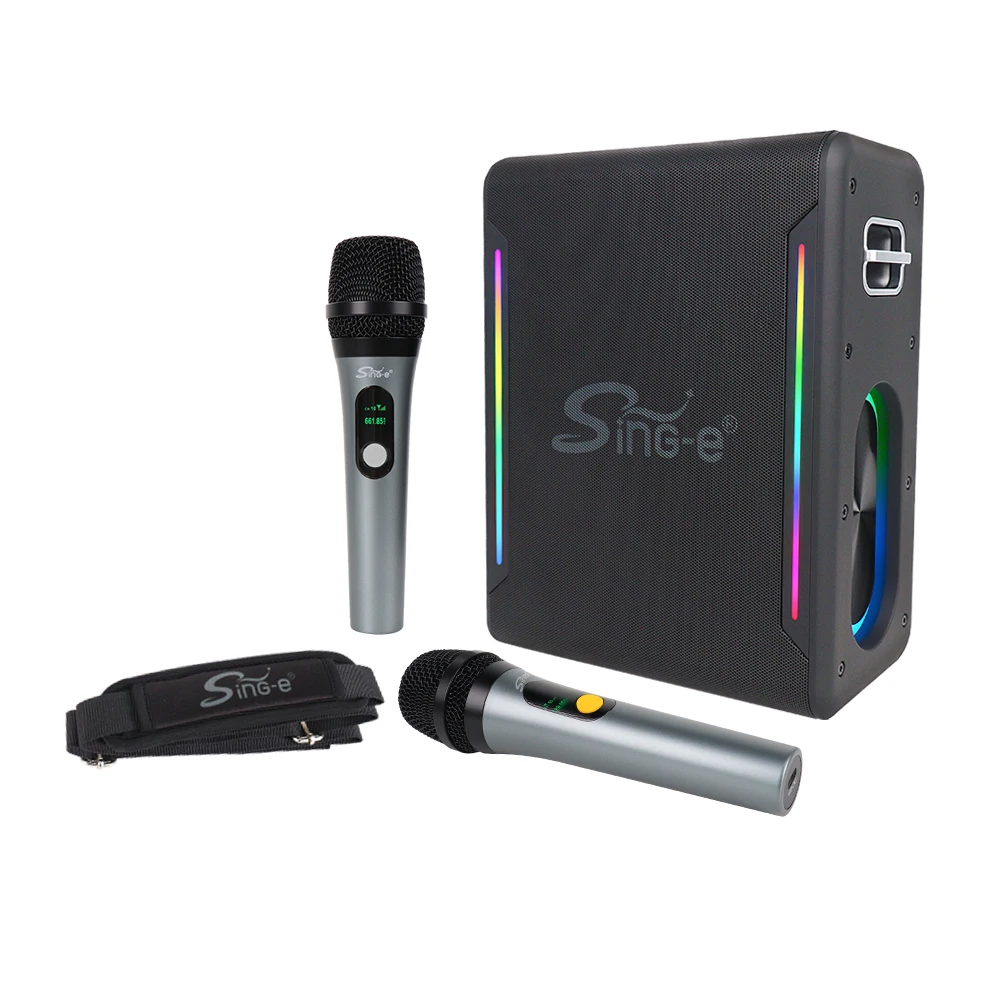 

SING-E ZQS-V73 Portable RGB Bluetooth Speaker Audio Woofer 50W Output Power Bass USB Computer Mobile Phone Stages Parties