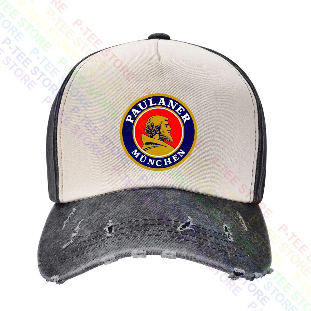 Paulaner Munchen German Beer Drink Alcohol Baseball Cap Snapback Caps Knitted Bucket Hat