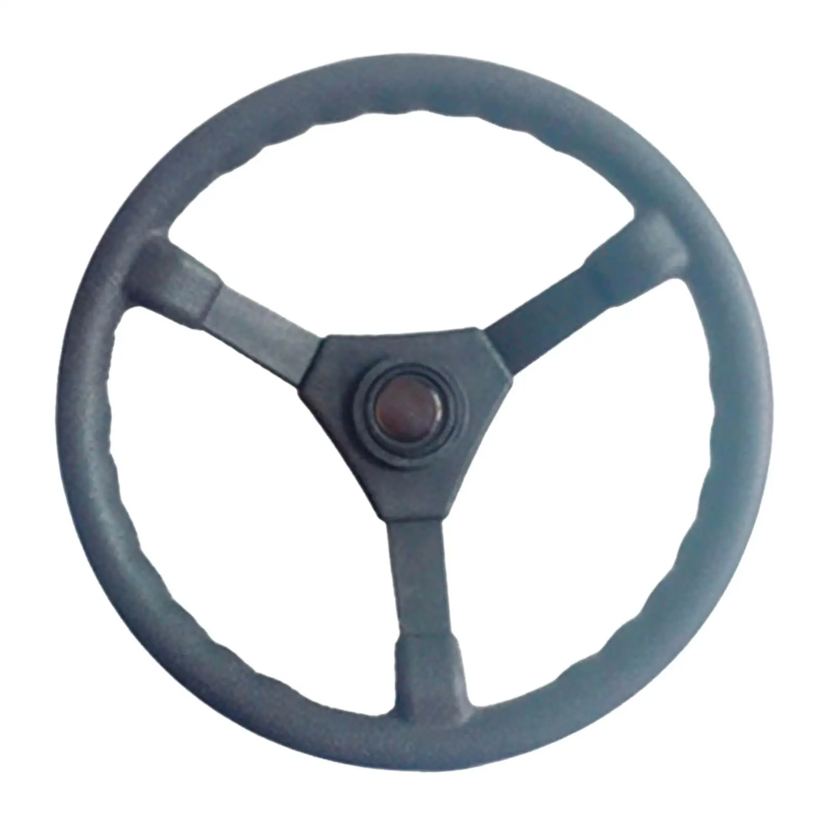 Boat Steering Wheel, Replace 3 Spoke Plastic Fit for Waterborne Vehicles Marine