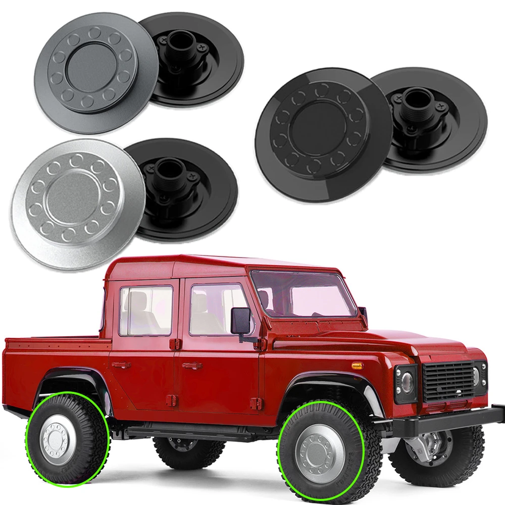Grc 1.9-inch Metal Wheel Hub Decorative Cover For G01, G02, G03, G04, G05, G08, G10, G12 Wheel Plastic Decorative Cover