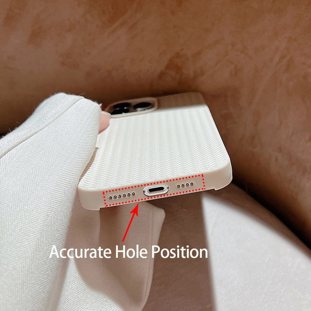 Luxury Knitting Pattern Case For iPhone 11 12 13 14 15 16 Pro Max X Xs XR Max Plus Bumper Soft Silicone Phone Cases Cover