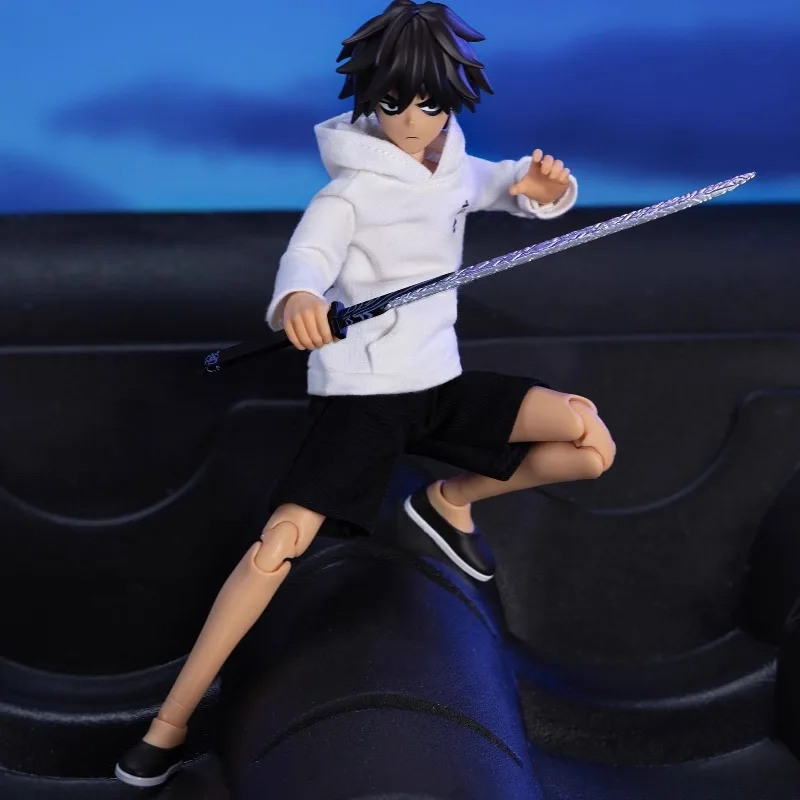 GONG Original 1/8 ผลิตภัณฑ์สำเร็จรูป ตุ๊กตาขยับได้ งานประณีต ตุ๊กตา Scissor Seven ของเล่นอนิเมะ ของสะสม โมเดล ของขวัญเทศกาลสำหรับเด็กผู้ชาย