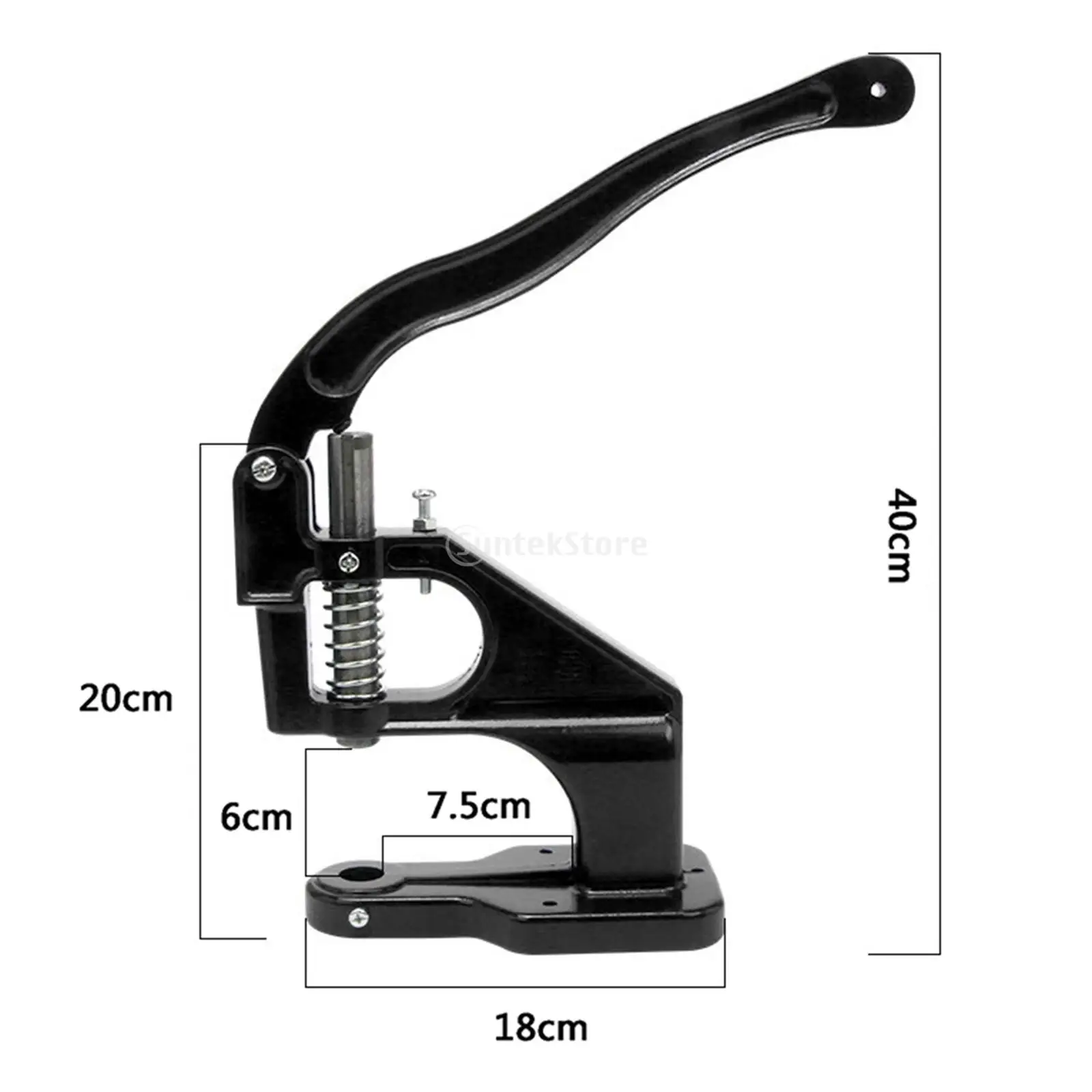 Grommet Eyelet Machine Punch Manual Installation Tool Hand Press Sewing Pressing Clamp Machine DIY Manual Snap Buttons Pressing