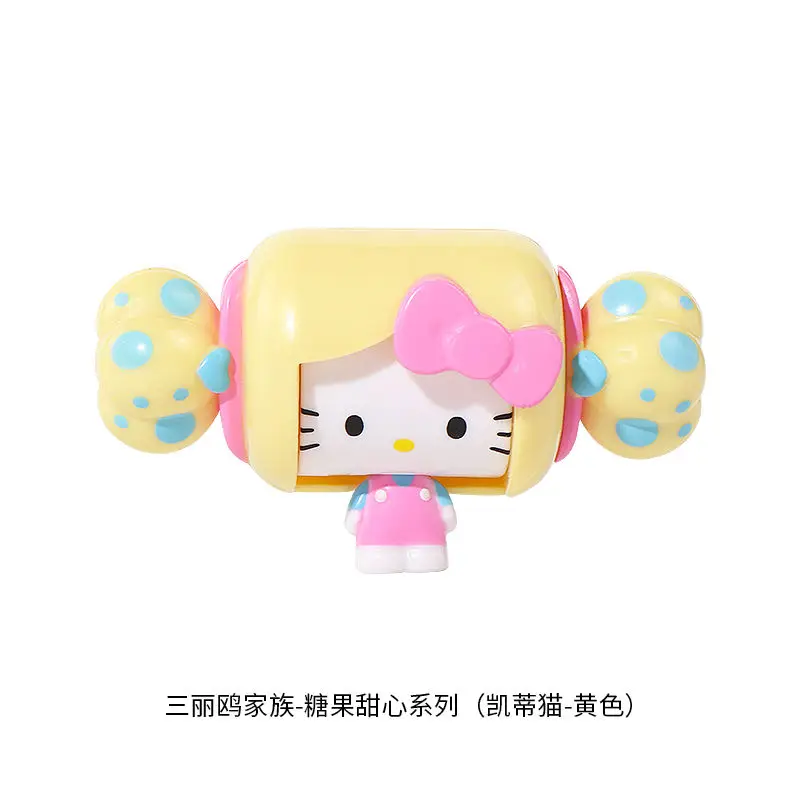 

MINISO, знаменитый продукт Sanrio, милый Hello Kitty Kuromi, конфеты, милая мелодия, фигурка, украшение, подарок