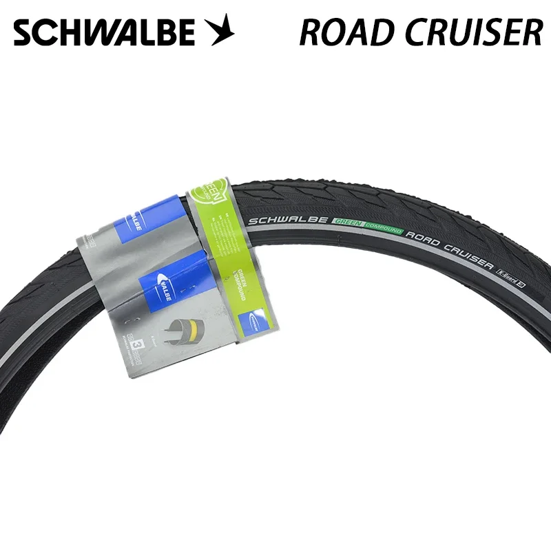 SCHWALBE Original ROAD CRUISER Wired Bicycle Tire 700x35c/40c for City Touring Road Gravel Bicycle MTB Bike Cycling Parts