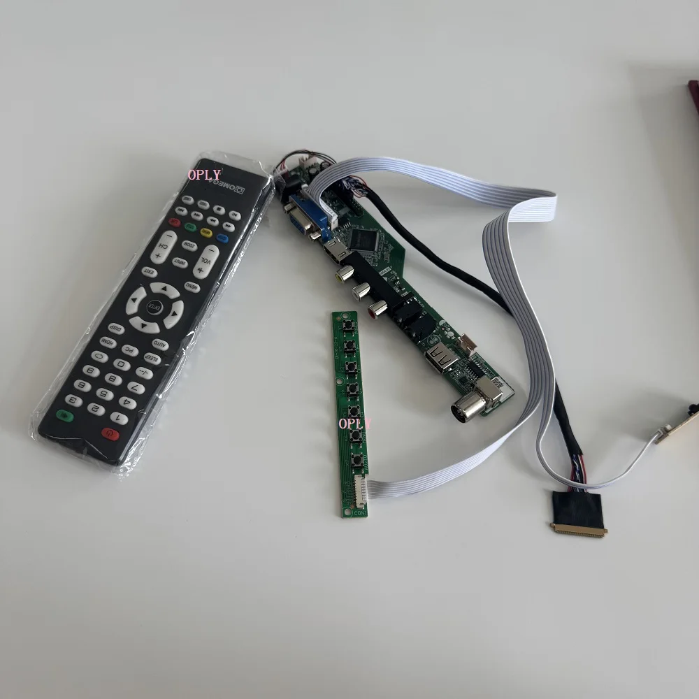 

For LG LP140WH4-TLN1 LP140WH4 1366X768 14" HDMI-compatible TV Controller board kit RF USB AV VGA Audio Screen monitor DIY