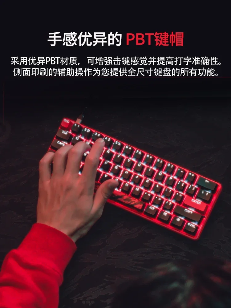 SteelSeries-Clavier de jeu filaire Apex 9 Mini Faze Clan Gamer, clavier de disposition 60%, PBT, échange à chaud, RVB, Esport, claviers de jeu pour PC, cadeaux