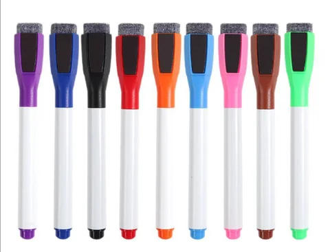 Magnetic whiteboard erasable air hole graffiti whiteboard pen