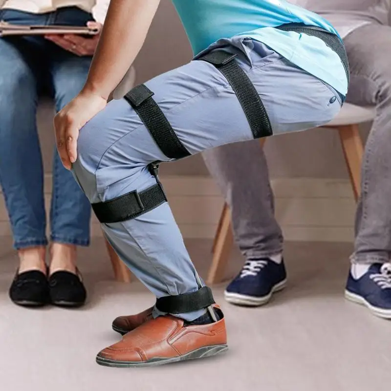 Chair Pants Chairless Chair Wearable Leg Adjustable Wearable Chair Invisible Seat For Concert Subway Bus