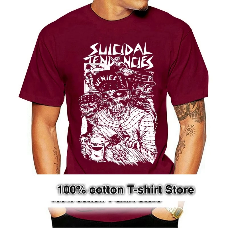 

Suicidal Tendencies V1 BLACK T SHIRT Cotton All Sizes S 5XL