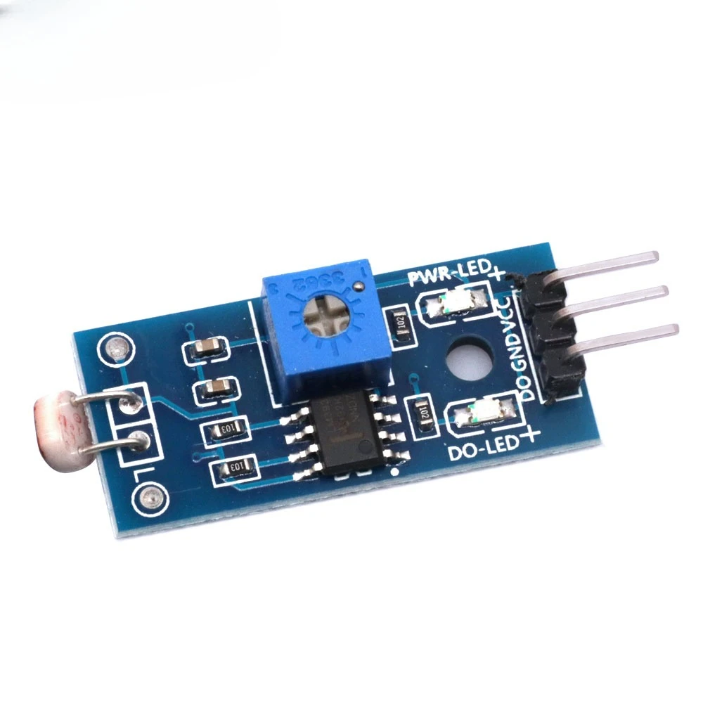 1-5PCS Photosensitive Brightness Resistance Sensor Module Light Intensity Detect  Resistor Module For Arduino Diy Kit 4PIN LM393