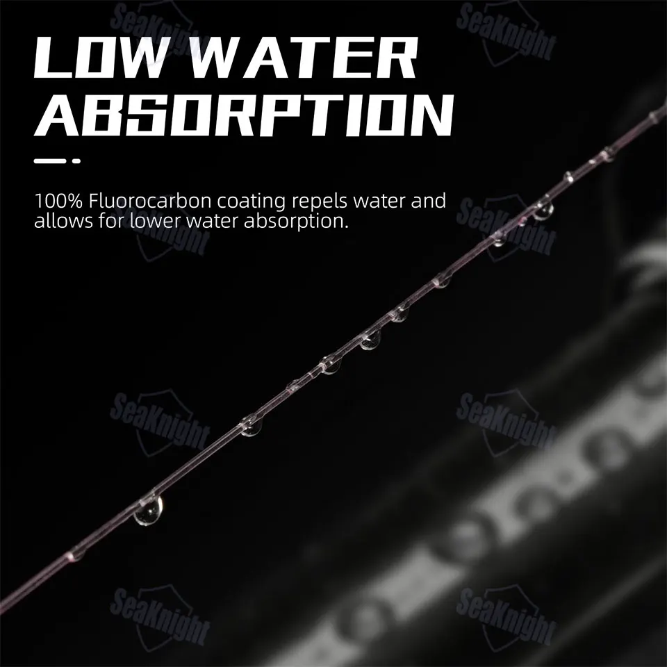 SeaKnight Marken-Angelschnur der SK-Serie, 100M/50M, 100% Fluorocarbon-Beschichtung, Schnell sinkende Schnur, stärker, 1,4-45,36KG – Detail 6